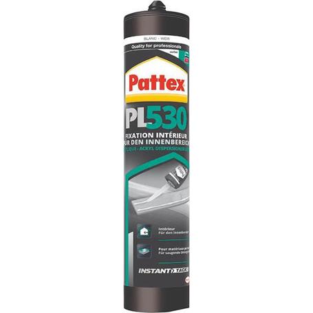 Pattex PL530  wasserbasierender Montagekleber - 400g für starke und zuverlässige Verklebungen