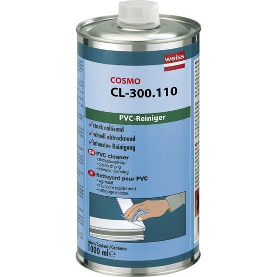 COSMO CL-300.110 PVC-Glättemittel - 1000ml - Hochwertiges Glättmittel für perfekte Oberflächen