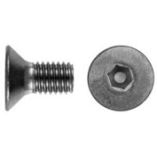 Edelstahlschraube ISO 10642 - DIN 7991 A4 M3 x 4/4 Senkschraube mit Innensechskant
