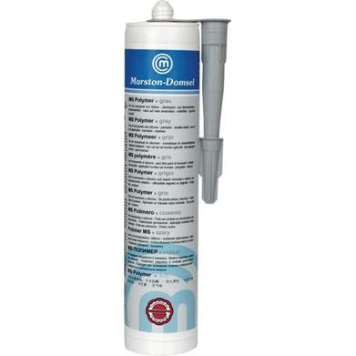MARSTON Kleb- und Dichtstoff MD-MS Polymer Grau, 440g Kartusche - Karosserieklebstoff