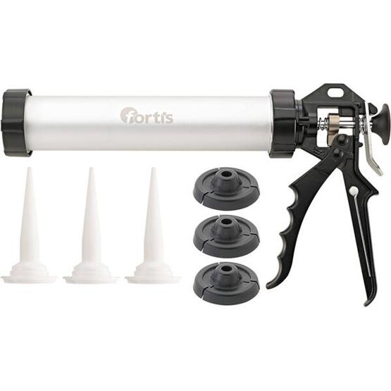 FORTIS Profi Kartuschenpistole 310ml mit 3 Spitzen - Hand-Kartuschenpistole
