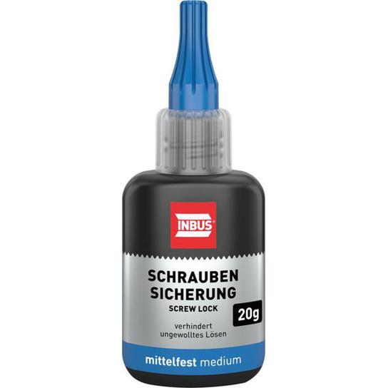 INBUS® Mittelfeste Schraubensicherung - Blau - 20g