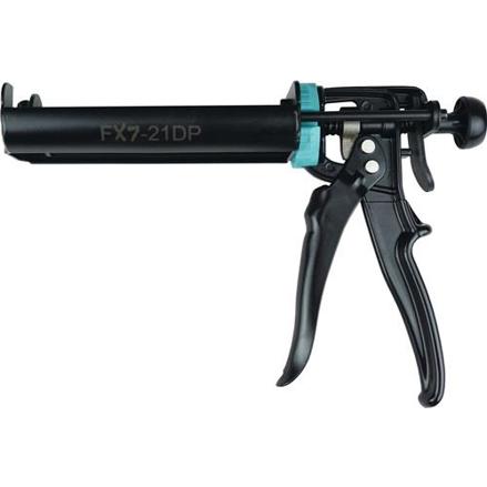 IRION 2K-Dosierpistole FX7-21DP für 2K-Kartuschen (220 ml, Übersetzung 17:1)