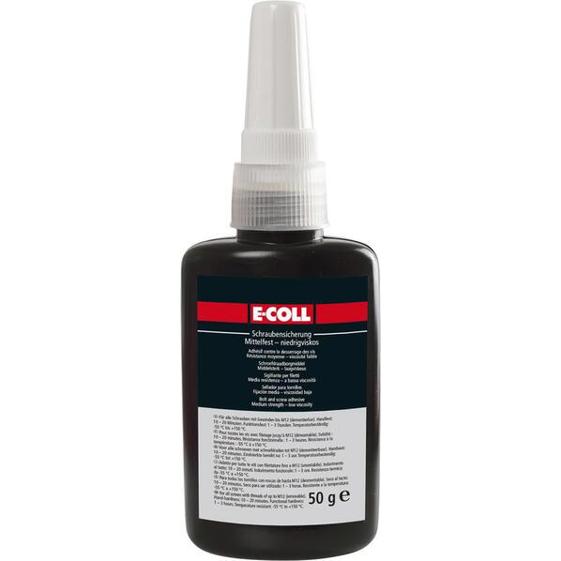 Schraubensicherung 50g - mittelf- bis niedrigviskose E-COLL
