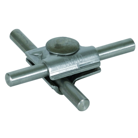Edelstahlbordwandschraube MV-Klemme NIRO (V4A) für Rundbolzen 10mm mit Flachrundschraube