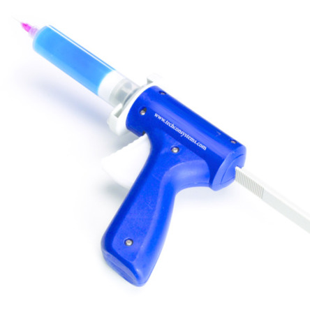 Hand-Kartuschenpistole 30 ccm - Manuelle Dosierpistole in Blau | Modell 930-MSG