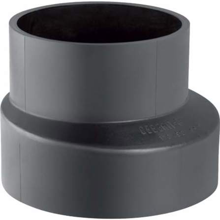 Exzentrisches Reduzierstück DN125/70 - Kurz - Thermoplast