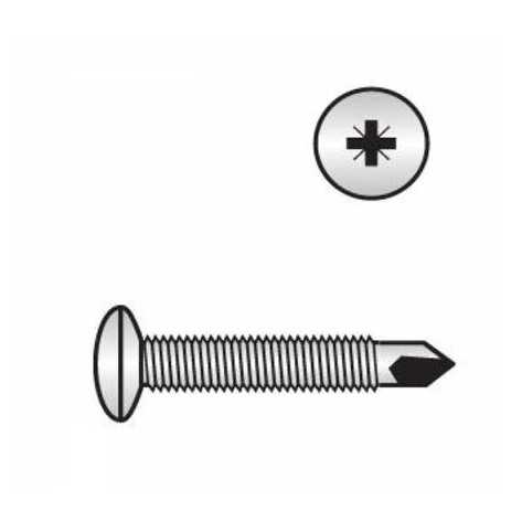 [Baugleiche] Edelstahlschraube DIN 7504 N: Gewinde-Ø: ST 3,5, Länge: 13 mm, mit Preisfilter