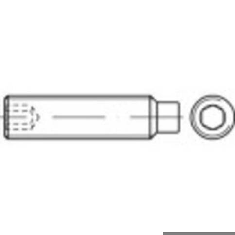 TOOLCRAFT Gewindestift M12 25mm - Edelstahl ISO 4028