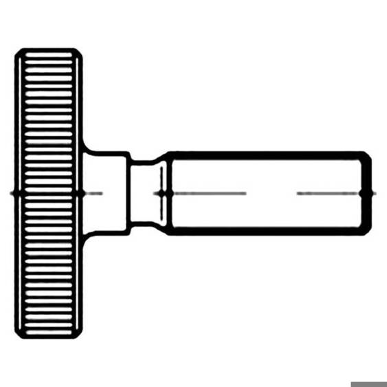 [Baugleiche] Edelstahlschraube DIN 653: Gewinde-Ø: M 5, Länge: 50 mm, Material: A1, mit Preisfilter