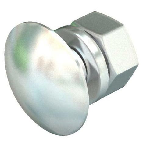 OBO FRS 8X25 Edelstahl Bordwandschraube V2A mit Scheibe und Mutter - 6406815