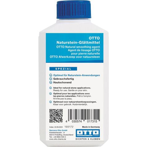 OTTO NATURSTEIN-GLÄTTMITTEL - Silikon-Glättmittel für Naturstein (10L)