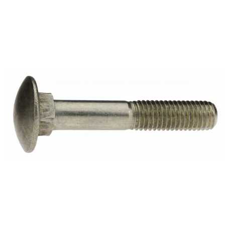 [Baugleiche] Edelstahlschraube DIN 603: Gewinde-Ø: M 16, Länge: 280 mm, Material: A2, mit Preisfilter