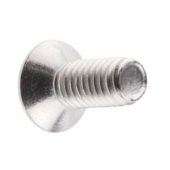 RS PRO Edelstahl Senkkopf Pozi Schrauben - M4 x 10mm, A2 | ISO 7046