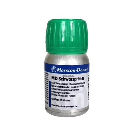 Marston-Domsel MD-Schwarzprimer für Scheibenkleber - 6er Pack (38ml Dose)