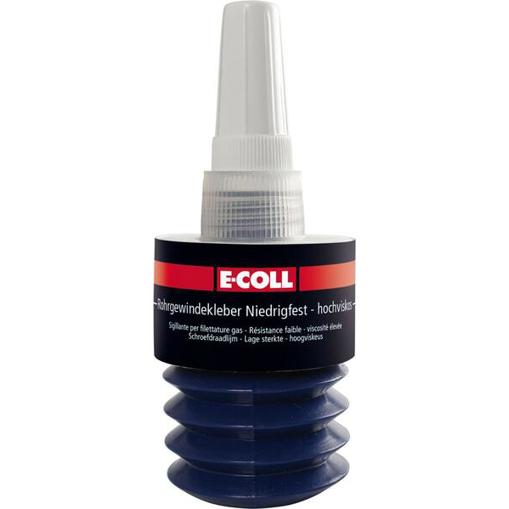 E-COLL Rohrgewindekleber 50g - Niedrig- & Hochviskos - Schraubensicherung