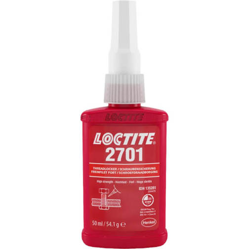 LOCTITE Schraubensicherung 2701 - 50ml Flasche von Henkel