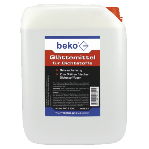 Beko Glättmittel für Dichtstoffe - 5 Liter
