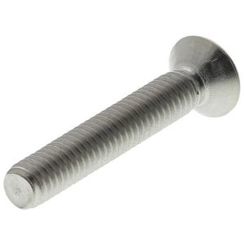 RS PRO A4 Senkkopf Pozi Schrauben - M4 x 25mm Edelstahl