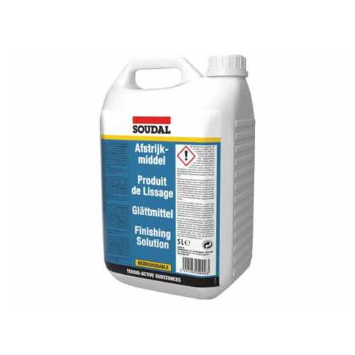 Soudal Glättmittel - 5 Liter Flasche für glatte Oberflächen