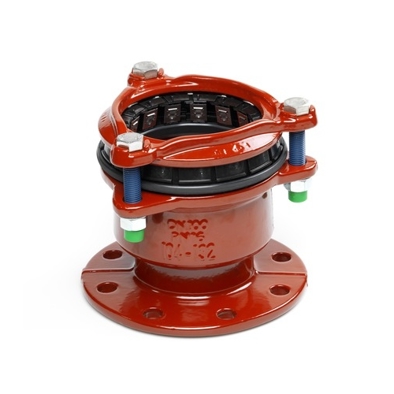 E-Stück Gas DN 50 - Dichtung NBR - 46mm Durchmesser - 71mm Länge - PN16