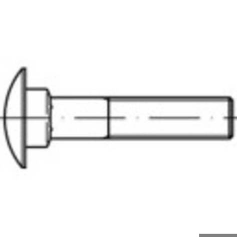 [Baugleiche] Edelstahlschraube DIN 603: Gewinde-Ø: M 16, Länge: 75 mm, Material: A2, mit Preisfilter