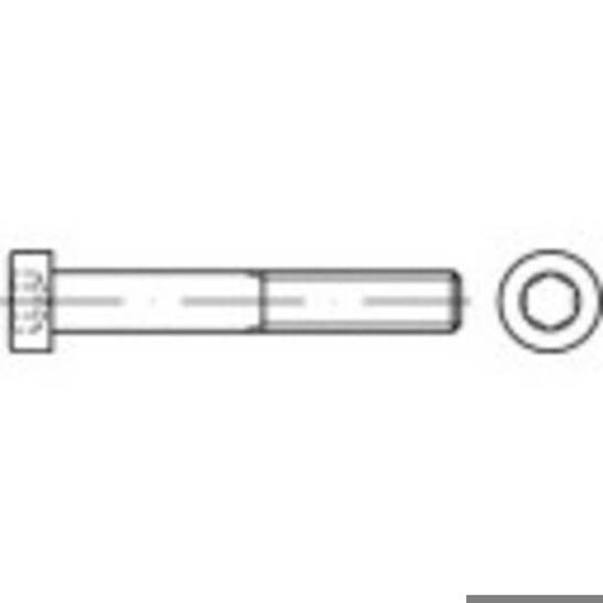 [Baugleiche] Edelstahlschraube DIN 7984: Gewinde-Ø: M 10, Länge: 55 mm, Material: A2, mit Preisfilter