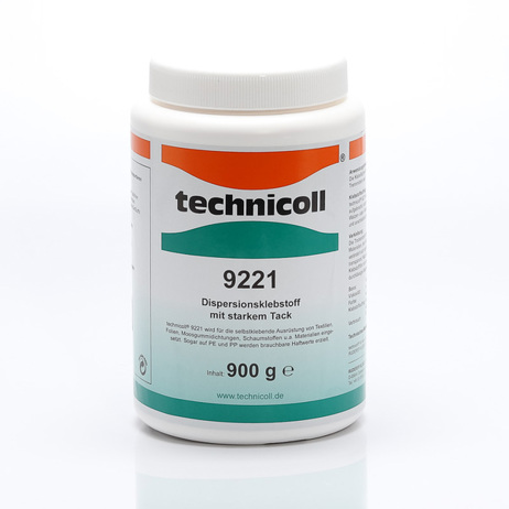 Technicoll 9221 - Dickflüssiger Dispersionshaftklebstoff, 900 g PE-Dose - Wasserbasierender Klebstoff