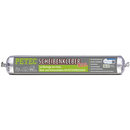 Petec Scheibenkleber 600ml - Schlauchbeutel - Hochleistungs-Klebetechnologie für beste Ergebnisse