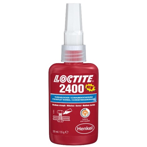 LOCTITE 2400 Anaerobe Schraubensicherung - 50ml Flasche
