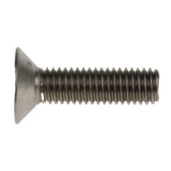 Edelstahlschraube ISO 10642 | RS PRO M8 Senkkopf Innensechskantschraube | A4 | 30mm | 1.25mm Gewinde