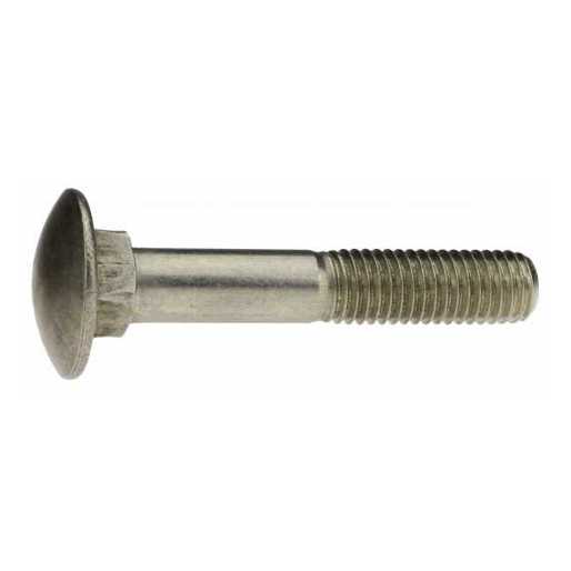 [Baugleiche] Edelstahlschraube DIN 603: Gewinde-Ø: M 12, Länge: 220 mm, Material: A2, mit Preisfilter