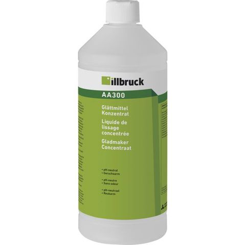 Illbruck Glättmittel Konzentrat AA300 - 1 Liter (1L) - Hochleistungs-Glättmittel für perfekte Oberflächen