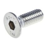 RS PRO Edelstahl A2 Senkkopf Innensechskantschraube M6 x 1mm - 16mm | ISO 10642