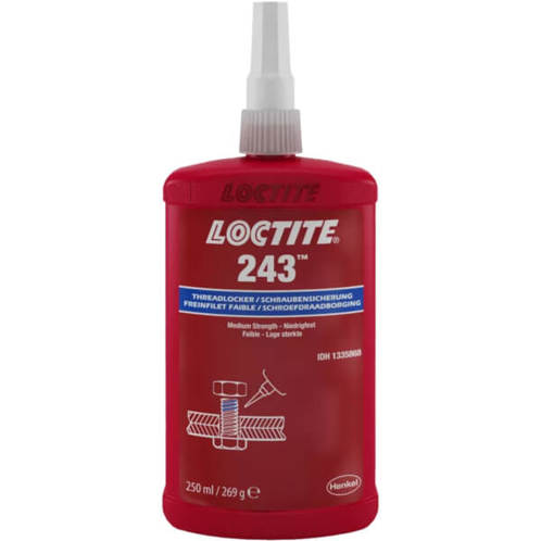 LOCTITE 243 Schraubensicherung mittelfest - 250ml - BO 250ML EGFD 1335868