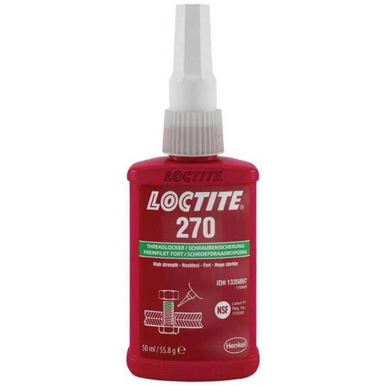 LOCTITE 270 Schraubensicherung - Hochfest, 50 ml (Artikelnummer: 1335897)