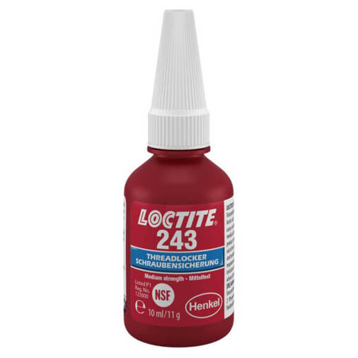 LOCTITE 243 Schraubensicherung - 10ml (EN/DE) - Artikelnummer 1918246