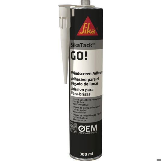 SIKA Sikatack Go Scheibenkleber - 300ml Schwarz